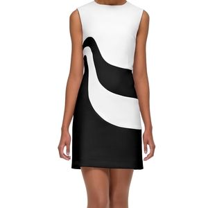 Marmalade Shop 60s style Pop dress Black/White